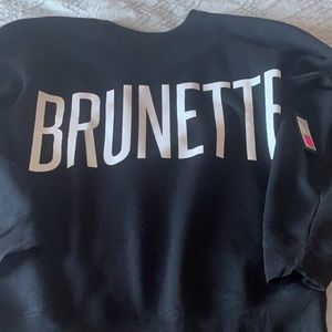 Brunette the label over sized sweater